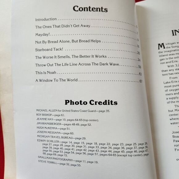 Michigan Land of Big Water by Ethel M Praeger Hardcover Book 1965 & 1981 Waters - Picture 6 of 10